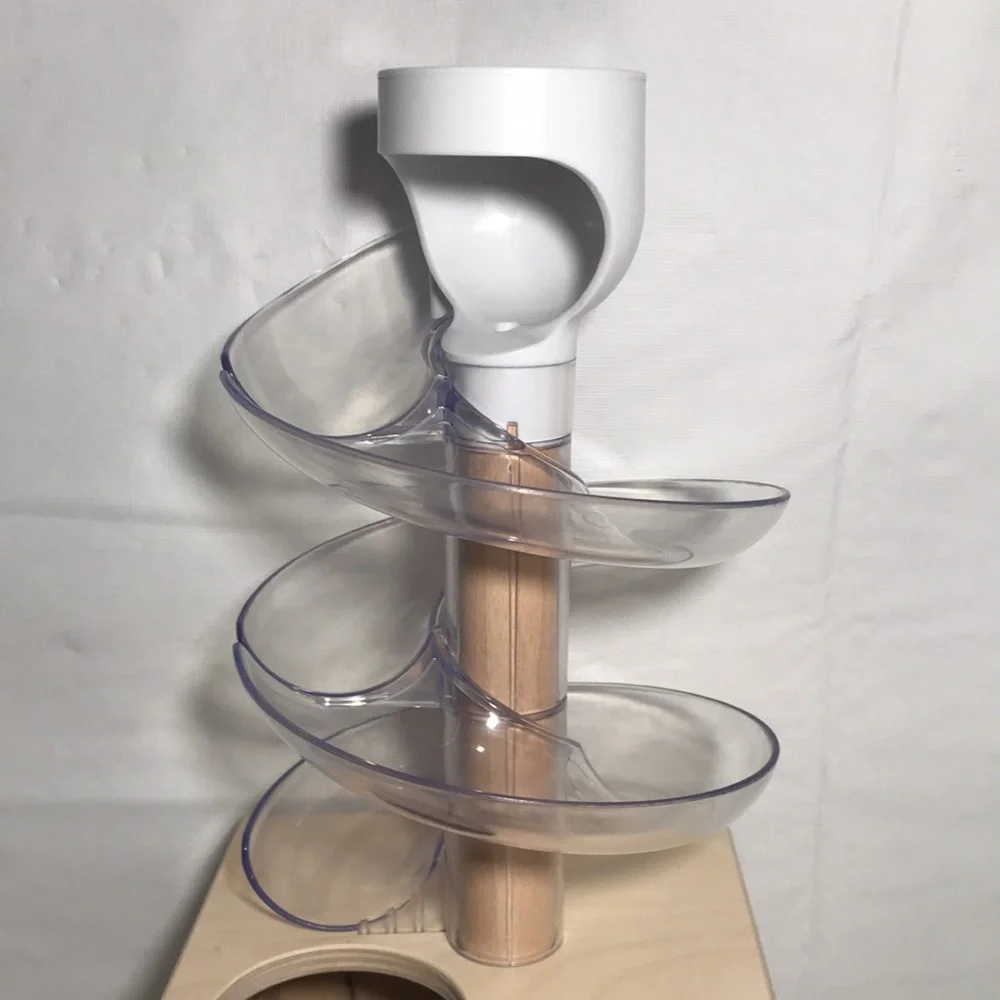 Lovevery Slide and Seek Ball Run Wooden Toy - Picture 6 of 12